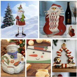 CHRISTMAS BUNDLE SALE! -- 5 Holiday Decor Items, "Don't Wanna Store Them" Sale!